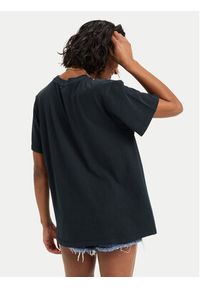 Roxy T-Shirt ERJZT06023 Czarny Regular Fit. Kolor: czarny. Materiał: bawełna #3
