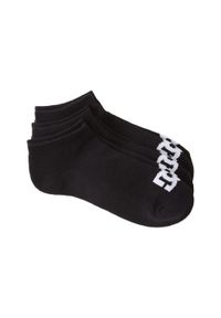 DC Shoes - dla Mężczyzn DC ANKLE 3PK Czarny. Kolor: brązowy, zielony, wielokolorowy. Materiał: poliester, materiał, poliamid, bawełna, elastan