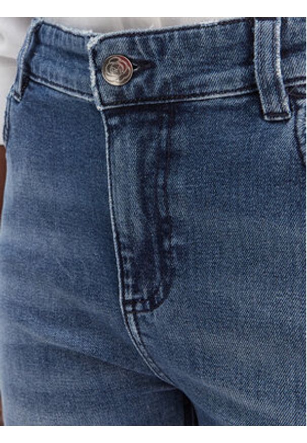 Marella Jeansy 2613181074 Niebieski Straight Fit. Kolor: niebieski