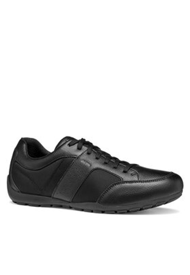 Geox Sneakersy U Ravex U653FA 0BU11 C9999 Czarny. Kolor: czarny. Materiał: materiał