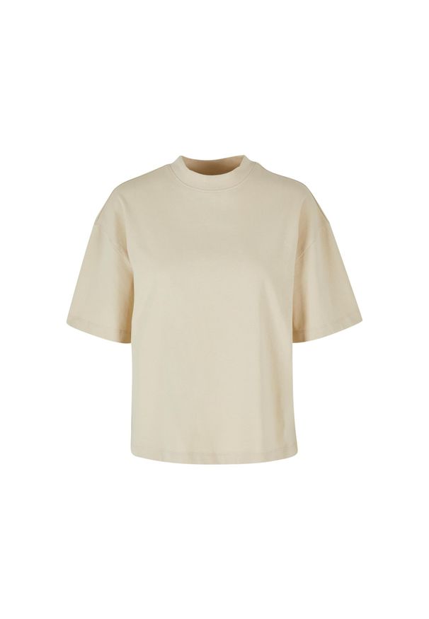 Damska koszulka z grubym rozcięciem Urban Classics Organic. Kolor: biały. Materiał: bawełna