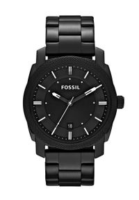 Fossil - Zegarek FS4775IE. Kolor: czarny. Materiał: materiał