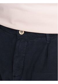 INDICODE Spodnie materiałowe Ville 60-291 Granatowy Regular Fit. Kolor: niebieski. Materiał: materiał, syntetyk #3