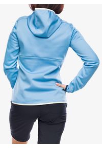Polar damski Vaude Valsorda Fleece Hoody. Kolor: niebieski. Materiał: polar