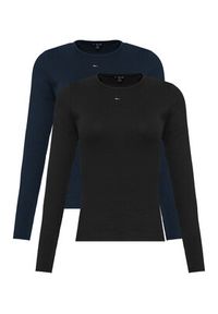 TOMMY HILFIGER - Tommy Hilfiger Komplet bluzek Essential DW0DW17716 Kolorowy Slim Fit. Materiał: bawełna. Wzór: kolorowy #2
