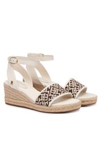 TOMMY HILFIGER - Tommy Hilfiger Espadryle Th Mid Espad FW0FW09519 Brązowy. Kolor: brązowy. Materiał: materiał #6