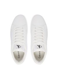Calvin Klein Sneakersy 3 Cupsole Laceup Pu Mg YW0YW01781 Biały. Kolor: biały. Materiał: skóra #4
