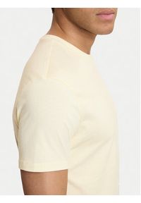 Calvin Klein Jeans T-Shirt Classic Monogram LV04RD254G Écru Regular Fit. Kolor: kremowy. Materiał: bawełna #4