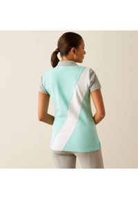 Damska koszulka polo Ariat Taryn Button. Typ kołnierza: polo. Kolor: wielokolorowy, niebieski, zielony #2