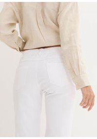 bonprix - Bermudy ze stretchem (2 pary). Kolor: biały #3