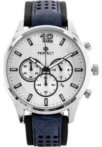 Zegarek Perfect ZEGAREK MĘSKI PERFECT CH01L - CHRONOGRAF (zp354b) + BOX #1