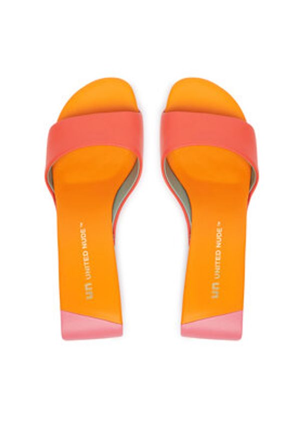 United Nude Klapki Mobius Mid 1000397616 Kolorowy. Materiał: skóra. Wzór: kolorowy