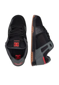 DC Shoes Sneakersy STAG DC01813061 Czarny. Kolor: czarny. Materiał: nubuk, skóra #3
