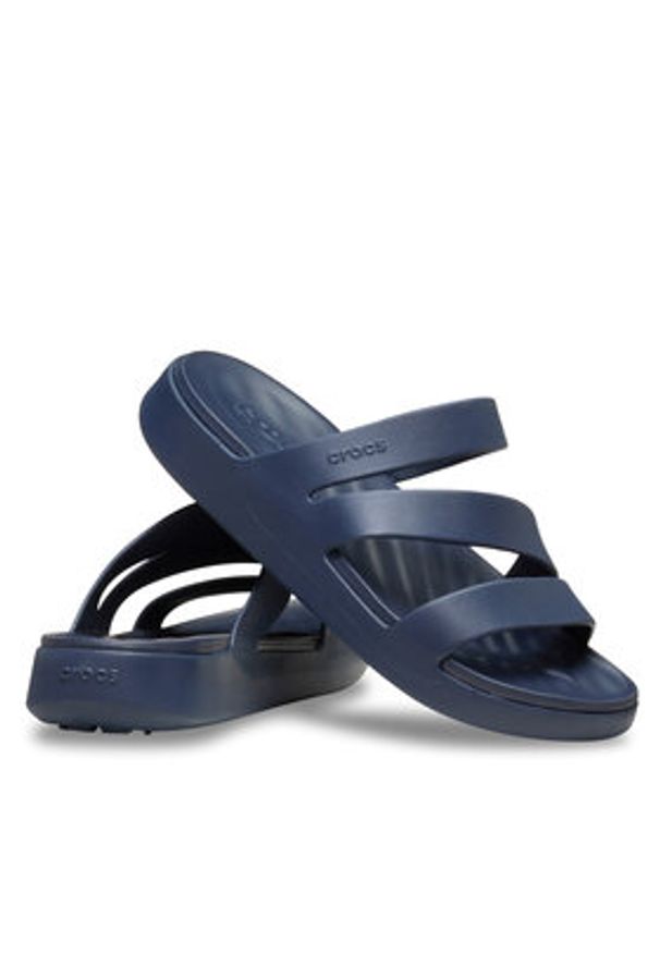Crocs Klapki Getaway Strappy 209587 Granatowy. Kolor: niebieski