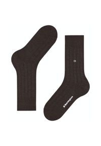 Skarpetki Burlington Dover. Kolor: brązowy #1