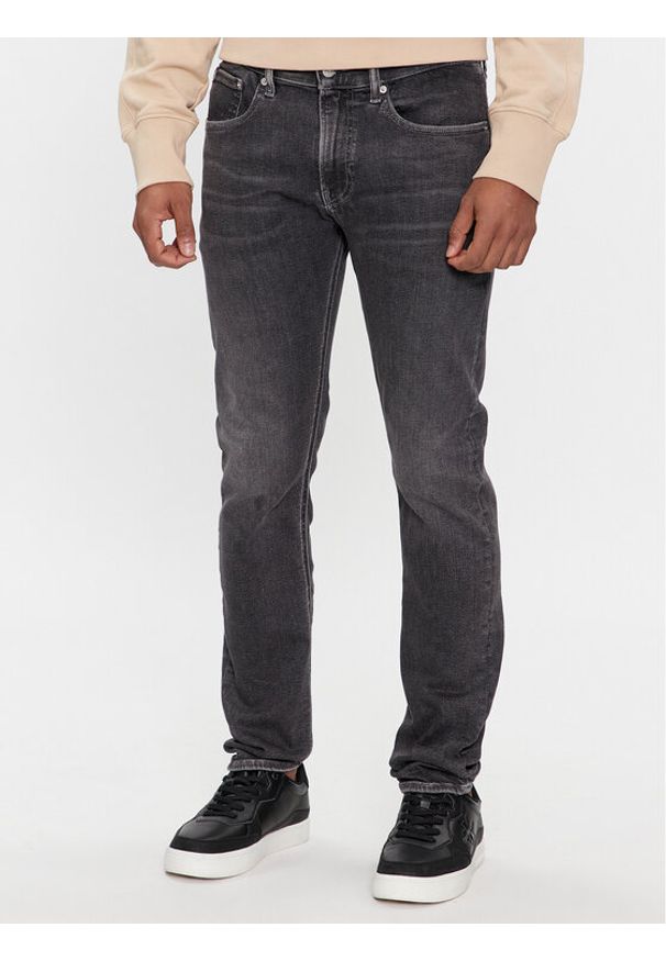 Calvin Klein Jeans Jeansy J30J324199 Czarny Skinny Fit. Kolor: czarny