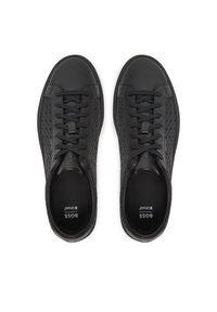 BOSS Sneakersy Kieran 50548699 Czarny. Kolor: czarny. Materiał: skóra #4
