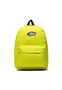 Vans Plecak By New Skool Ba VN0002TLO991 Zielony. Kolor: zielony. Materiał: materiał #1