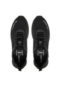Karl Lagerfeld - KARL LAGERFELD Sneakersy KL54623 Czarny. Kolor: czarny. Materiał: materiał #2