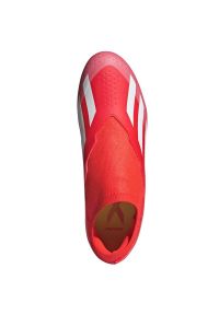 Adidas - Buty piłkarskie adidas X Crazyfast League Ll M IG0623 czerwone. Kolor: czerwony. Materiał: syntetyk, guma. Sport: piłka nożna