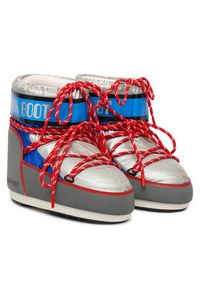 Moon Boot Śniegowce Mb Icon Low Space Racing 80D1409650 Szary. Kolor: szary. Materiał: materiał #4
