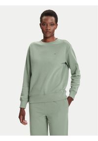 GANT - Gant Bluza Shield 4201414 Zielony Relaxed Fit. Kolor: zielony. Materiał: bawełna #1