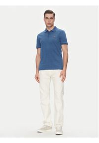 Levi's® Polo Housemark 35883-0271 Niebieski Straight Fit. Typ kołnierza: polo. Kolor: niebieski. Materiał: bawełna