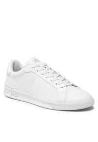 Polo Ralph Lauren Sneakersy Hrt Ct II 809845110002 Biały. Kolor: biały. Materiał: skóra #6