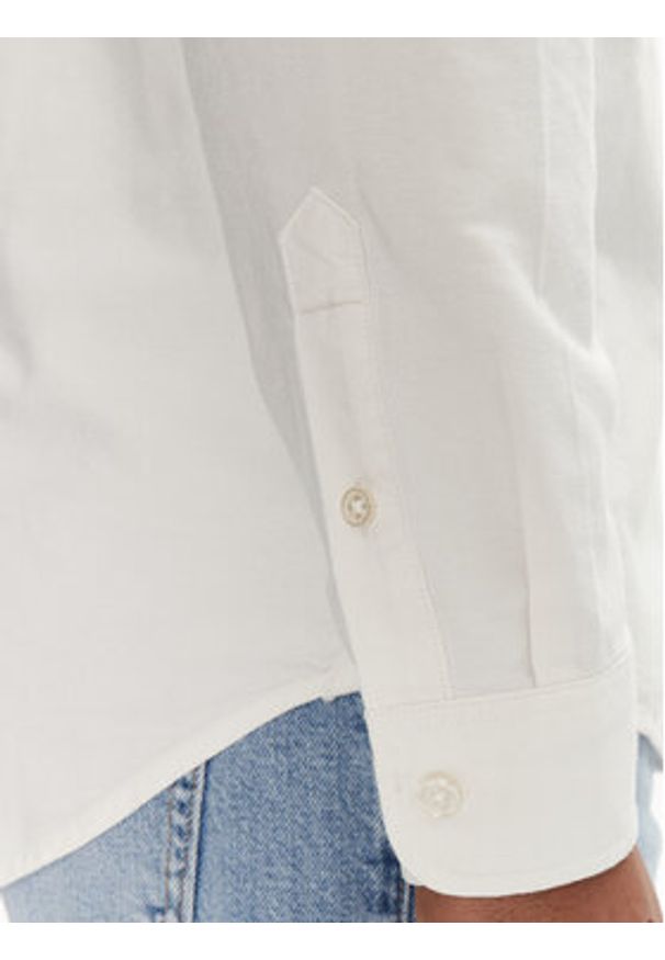 Tommy Jeans Koszula DM0DM21298 Biały Regular Fit. Kolor: biały. Materiał: bawełna