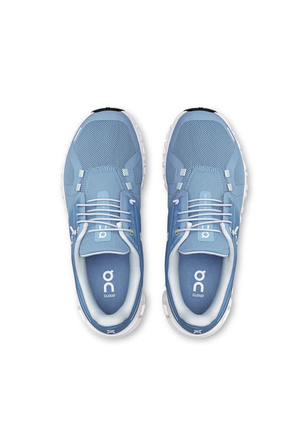 On - ON Cloud 6 W Chambray | White Sneakersy damskie. Kolor: niebieski
