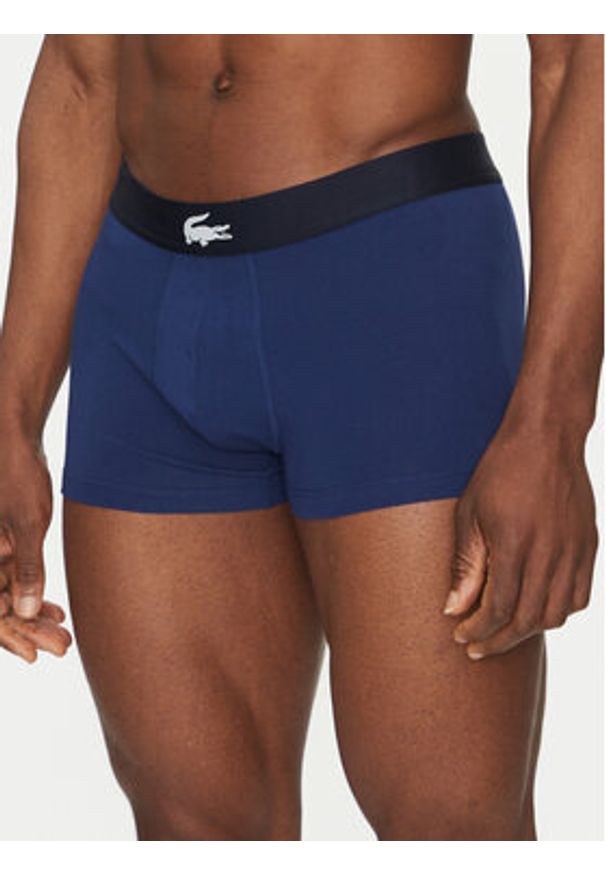 Lacoste Komplet bokserek 5H1291 Kolorowy. Materiał: bawełna. Wzór: kolorowy