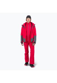 Bluza męska Rossignol Blackside Fleece Fz. Kolor: czerwony. Sezon: zima. Sport: narciarstwo