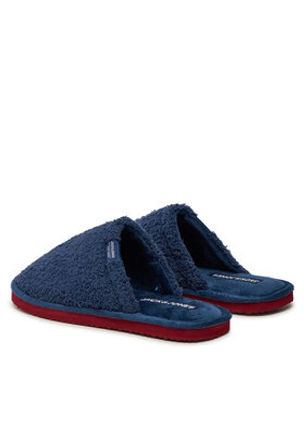 Jack & Jones - Jack&Jones Kapcie Harry 12262873 Granatowy. Kolor: niebieski. Materiał: materiał