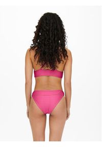 only - ONLY Dół od bikini 15223710 Różowy. Kolor: różowy. Materiał: syntetyk