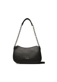 Calvin Klein Torebka Re-Lock Dbl Shoulder Bag K60K610183 Czarny. Kolor: czarny. Materiał: skórzane #3