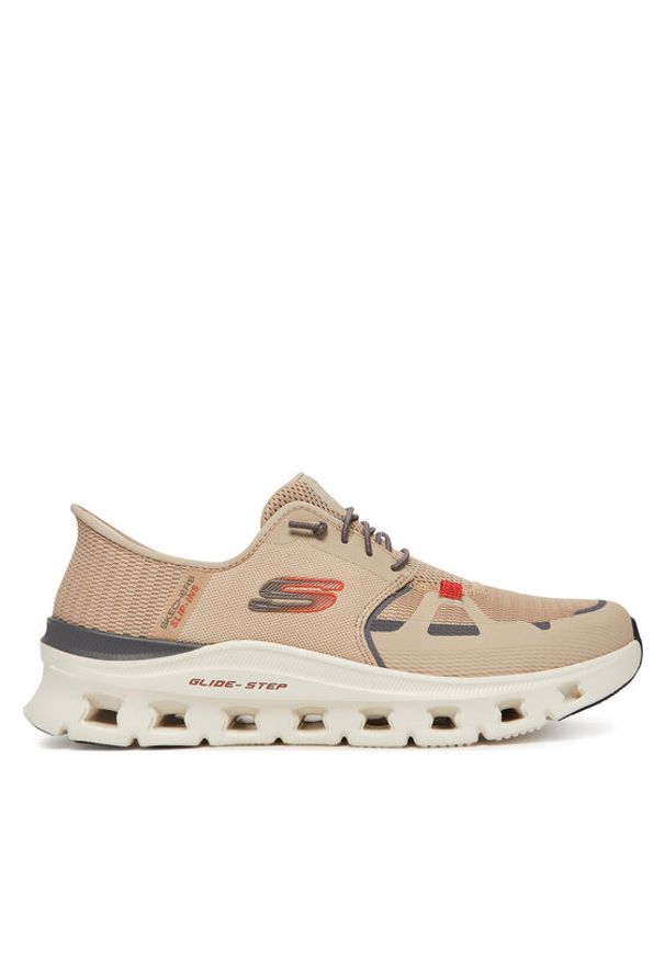skechers - Skechers Sneakersy Glide-Step Pro- 232930/TPOR Beżowy. Kolor: beżowy. Materiał: materiał