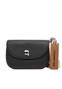 Karl Lagerfeld - KARL LAGERFELD Torebka A4W30008 Czarny. Kolor: czarny. Materiał: skórzane #6