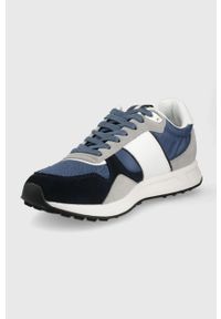 U.S. Polo Assn. sneakersy. Nosek buta: okrągły. Zapięcie: sznurówki. Kolor: niebieski. Materiał: guma