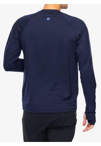 Bluza bez kaptura męska Marmot Windridge LS. Typ kołnierza: bez kaptura. Kolor: niebieski