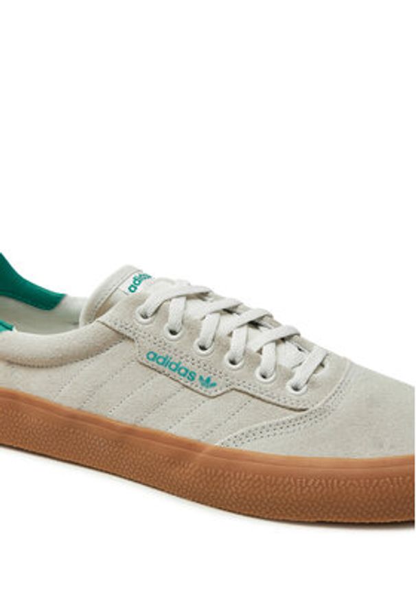 Adidas - adidas Sneakersy 3MC EF8443 Beżowy. Kolor: beżowy. Materiał: zamsz, skóra