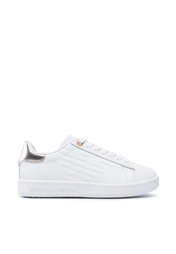 EA7 Emporio Armani Sneakersy X8X001 XCC51 R579 Biały. Kolor: biały. Materiał: skóra