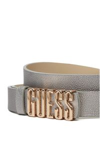 Guess Pasek Damski Meridian (BG) Belts BW9114 P4225 Srebrny. Kolor: srebrny. Materiał: skóra #2