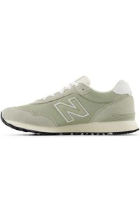 Buty męskie New Balance ML515LCG – zielone. Okazja: na co dzień. Kolor: zielony. Materiał: zamsz, skóra, materiał, syntetyk. Szerokość cholewki: normalna #2