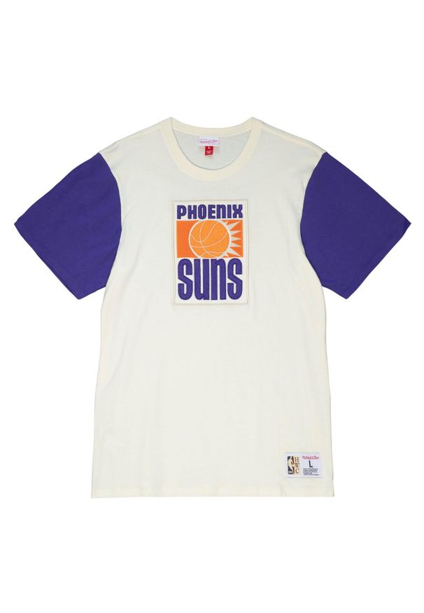 Mitchell & Ness - Koszulka Phoenix Suns NBA Color Blocked. Kolor: biały, beżowy, wielokolorowy. Sport: koszykówka