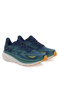 HOKA - Hoka Buty do biegania Clifton 9 1127895 Turkusowy. Kolor: turkusowy. Materiał: materiał