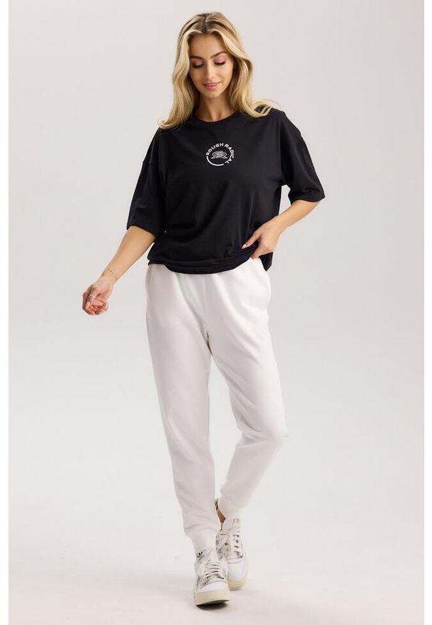 ROUGH RADICAL - Damska koszulka sportowa Rough Radical Essential Fit Women. Kolor: czarny. Sport: fitness
