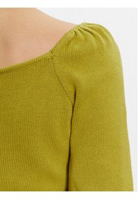 Glamorous Sweter CA0323 Zielony Cropped Fit. Kolor: zielony. Materiał: bawełna #7