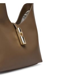 Furla Torebka Goccia M WB01499 BX3104 CN 4903S Szary. Kolor: szary. Materiał: skórzane #6