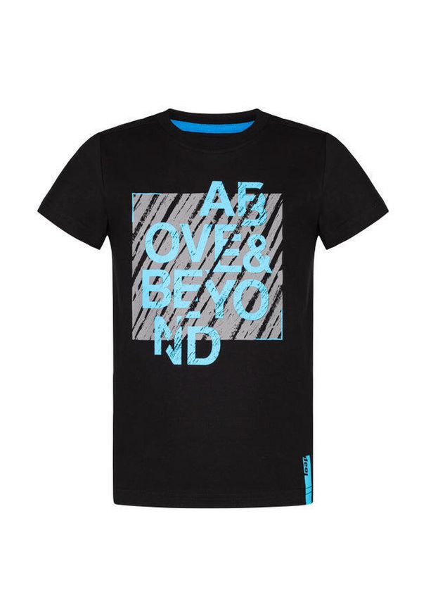 ZEAGLE - Glemo Koszulka dziecięca Loap Booster 128 – 100% bawełna, krótki rękaw. Kolor: szary, fioletowy, wielokolorowy. Materiał: bawełna. Długość rękawa: krótki rękaw. Długość: krótkie