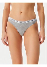 Calvin Klein Underwear Komplet 3 par stringów 000QD5209E Kolorowy. Materiał: bawełna. Wzór: kolorowy